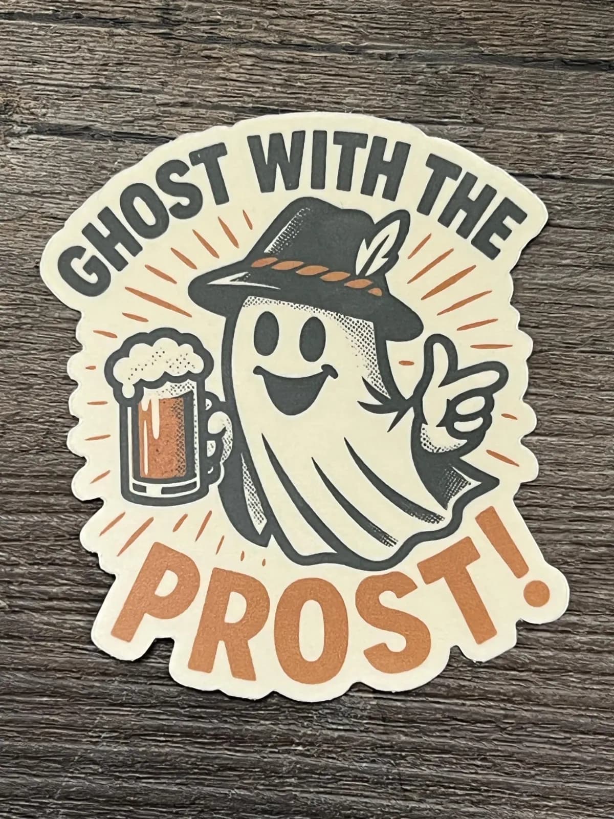 Ghost with the Prost specimen artwork