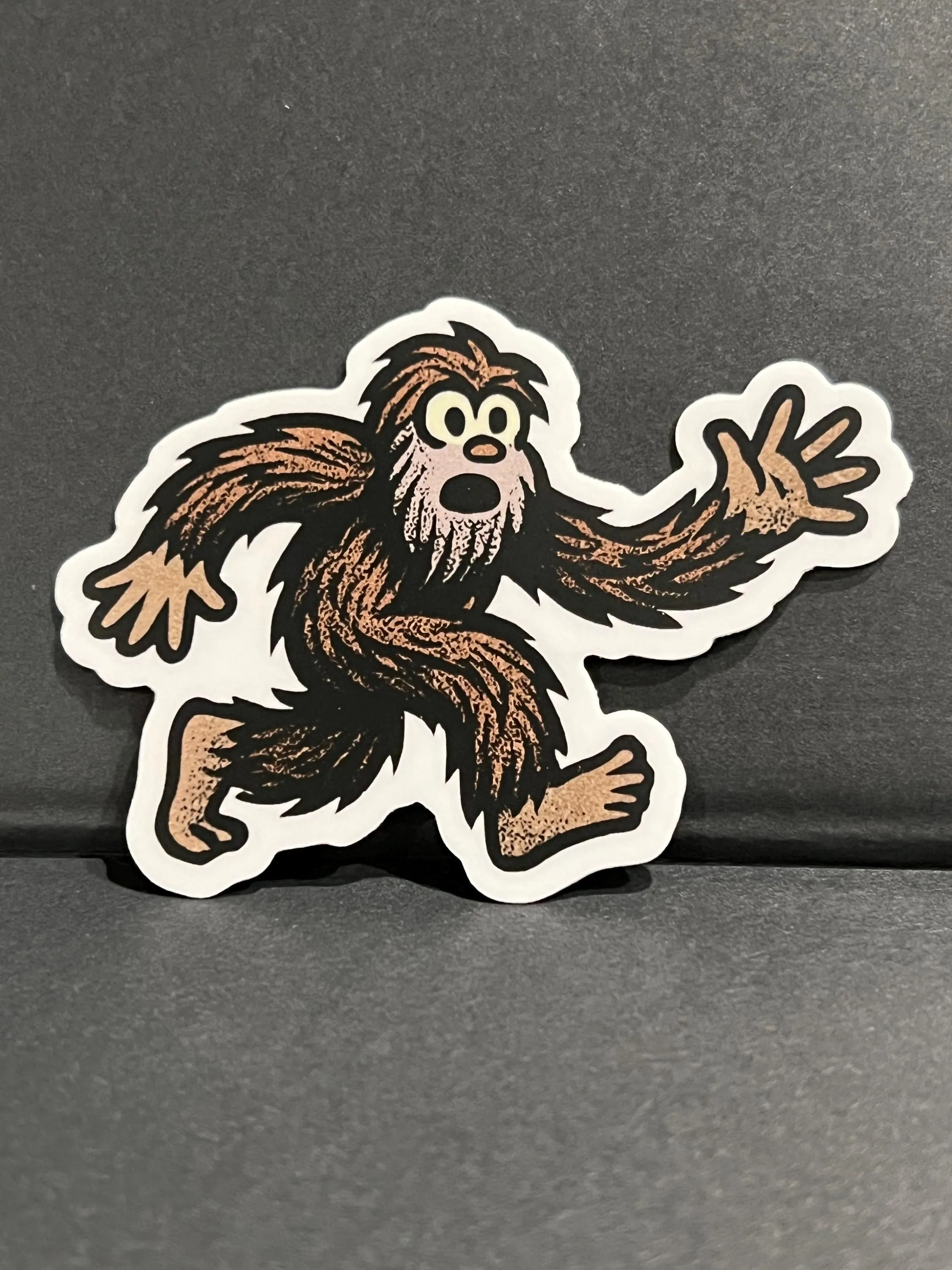 Sasquatch specimen artwork
